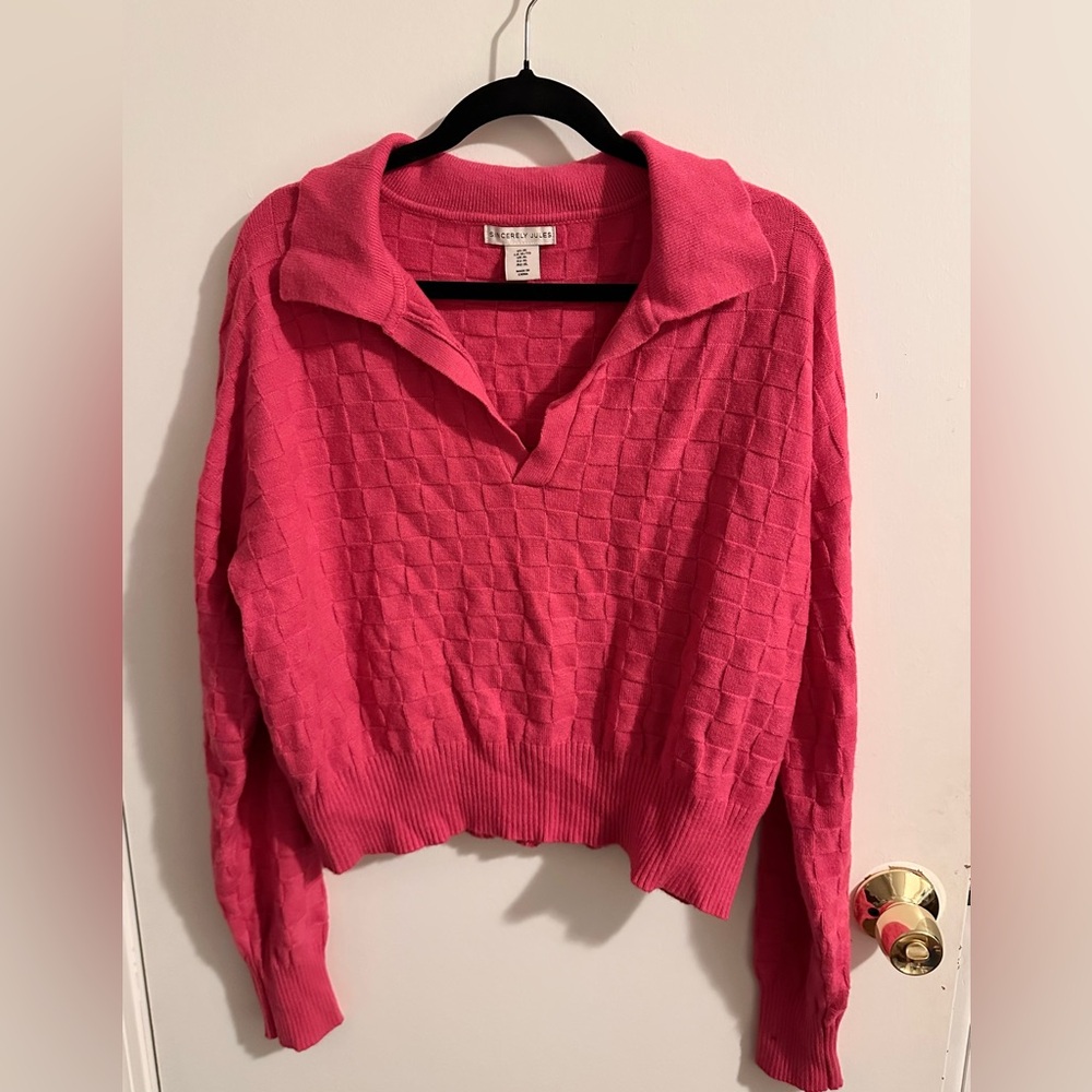 Sincerely Jules Women’s Pink Sweater